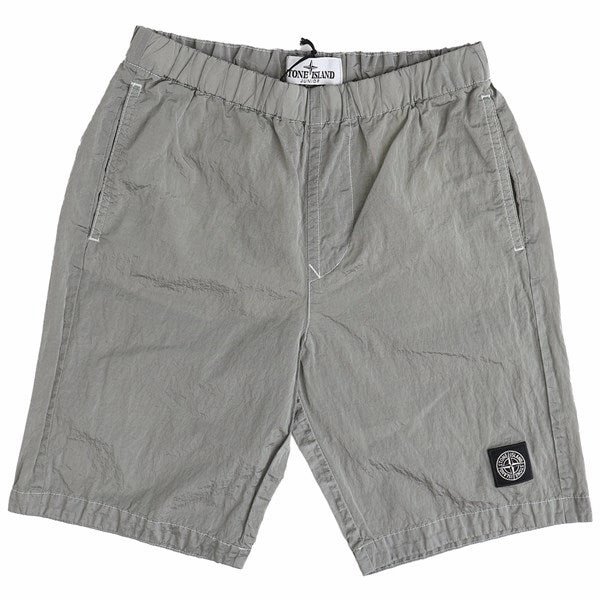 HighBackRise Beach essential Stone Island Shorts Pearl Grey