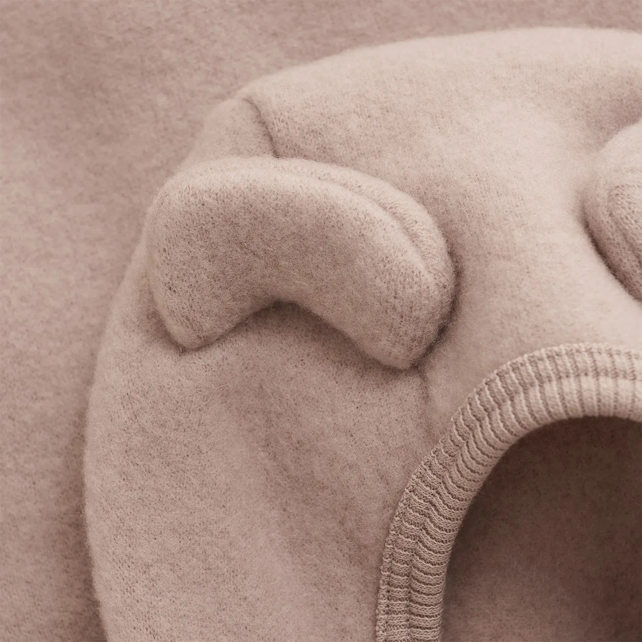 Cozy Shell Huttelihut MahAndany Rose Jacket Ears Wool Fleece