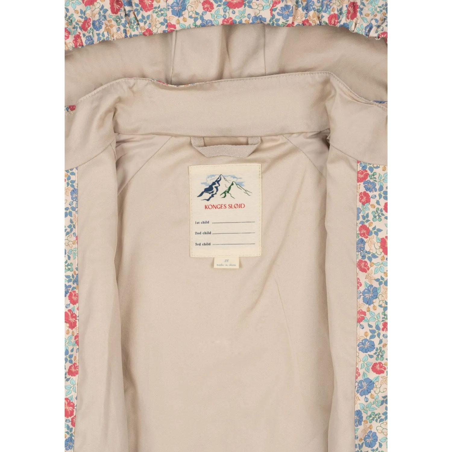 Storm Runner Jacket Konges Sl?jd Fiola Rainy Palme Set Girl