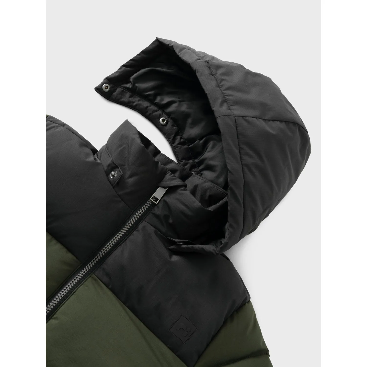 High-Low-Hem Name It Rosin Morning Puffer Jacket
