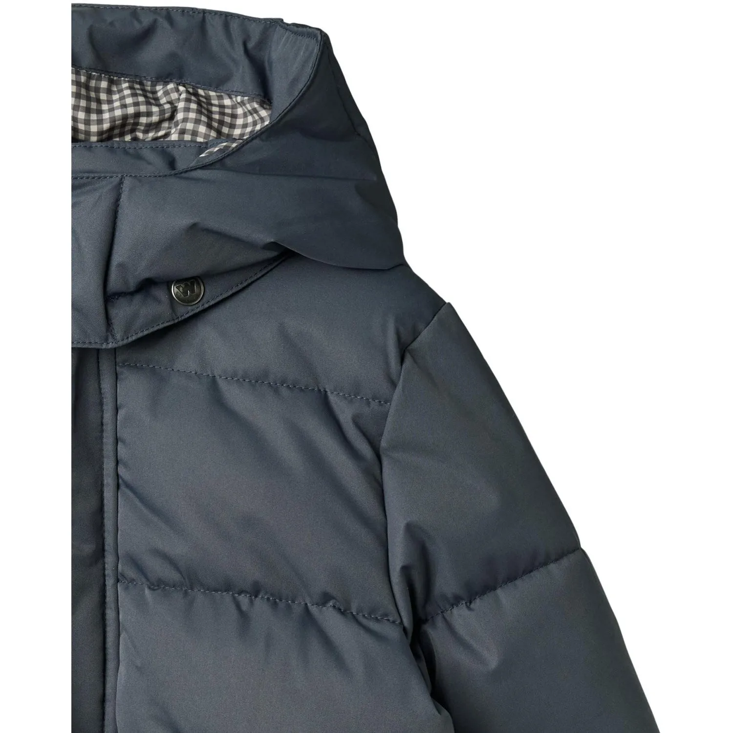 Wheat Ink Puffer Jacket Gael High-Collar