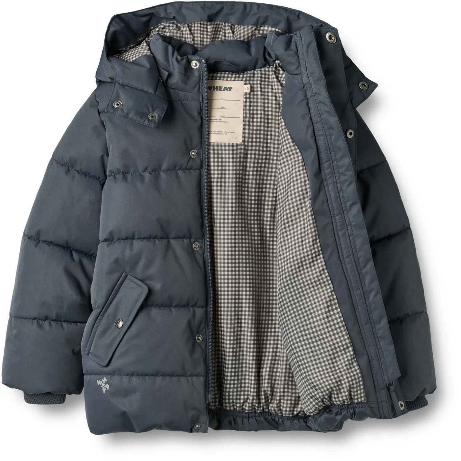 Wheat Ink Puffer Jacket Gael Playful pattern shirt hypoallergenic