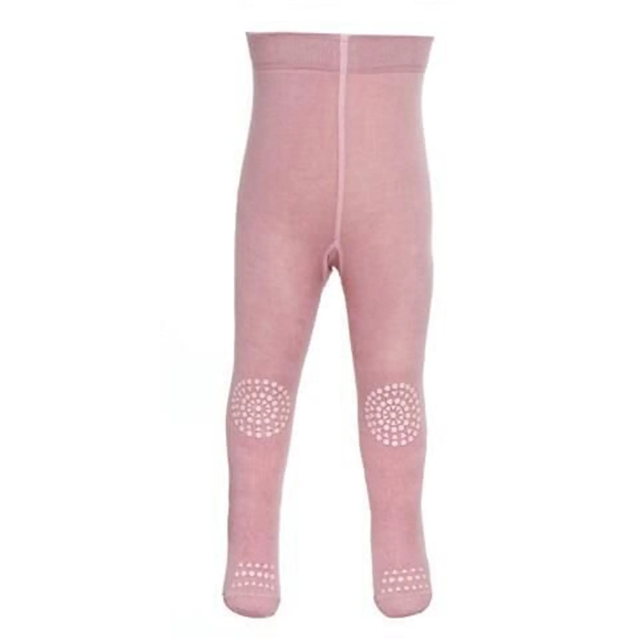 Stylish-design-element Sporty Fit GObabyGO Crawling Tights (dusty rose)