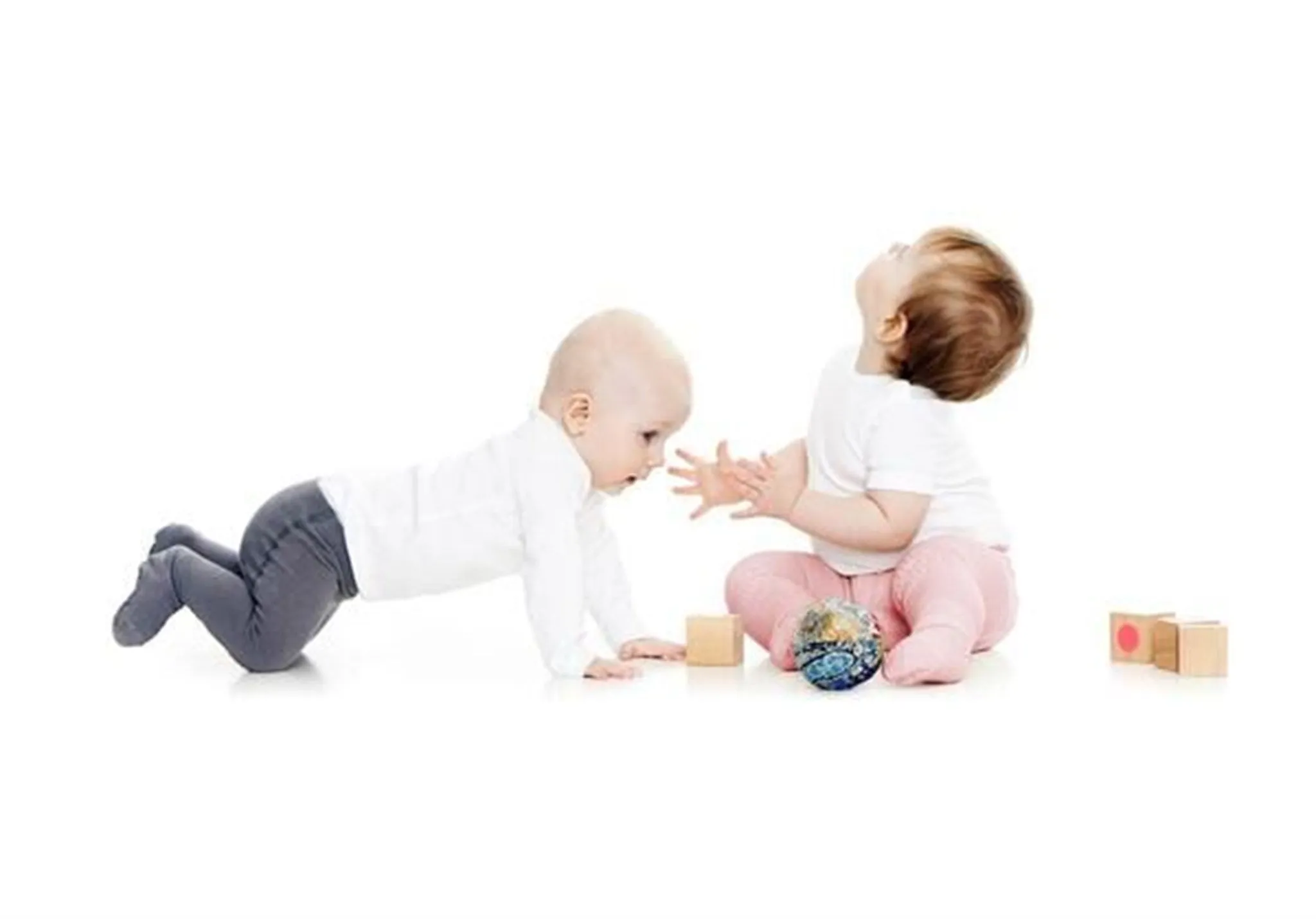 Tweed GObabyGO Crawling Tights (dusty rose)