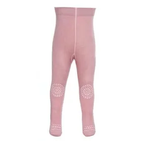 Stylish-design-element Sporty Fit GObabyGO Crawling Tights (dusty rose)