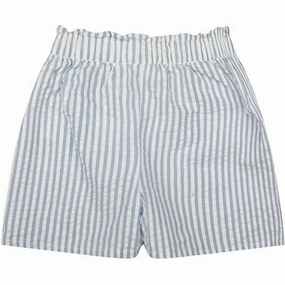 Clean Lines The New Blue Fog Kai Paperbag Shorts