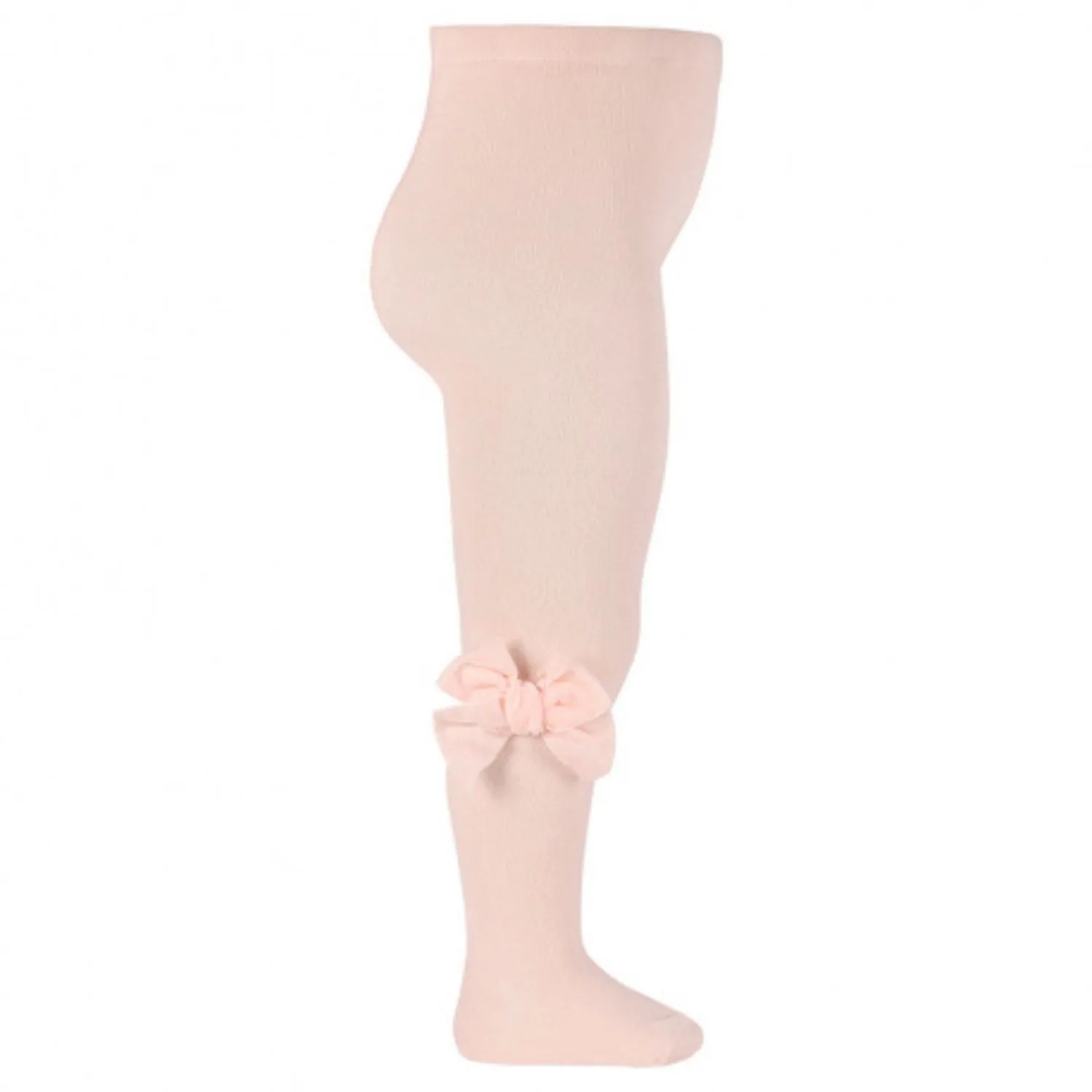 C??ndor Dusty Rose Cotton Tights w. Bow Evening Wear