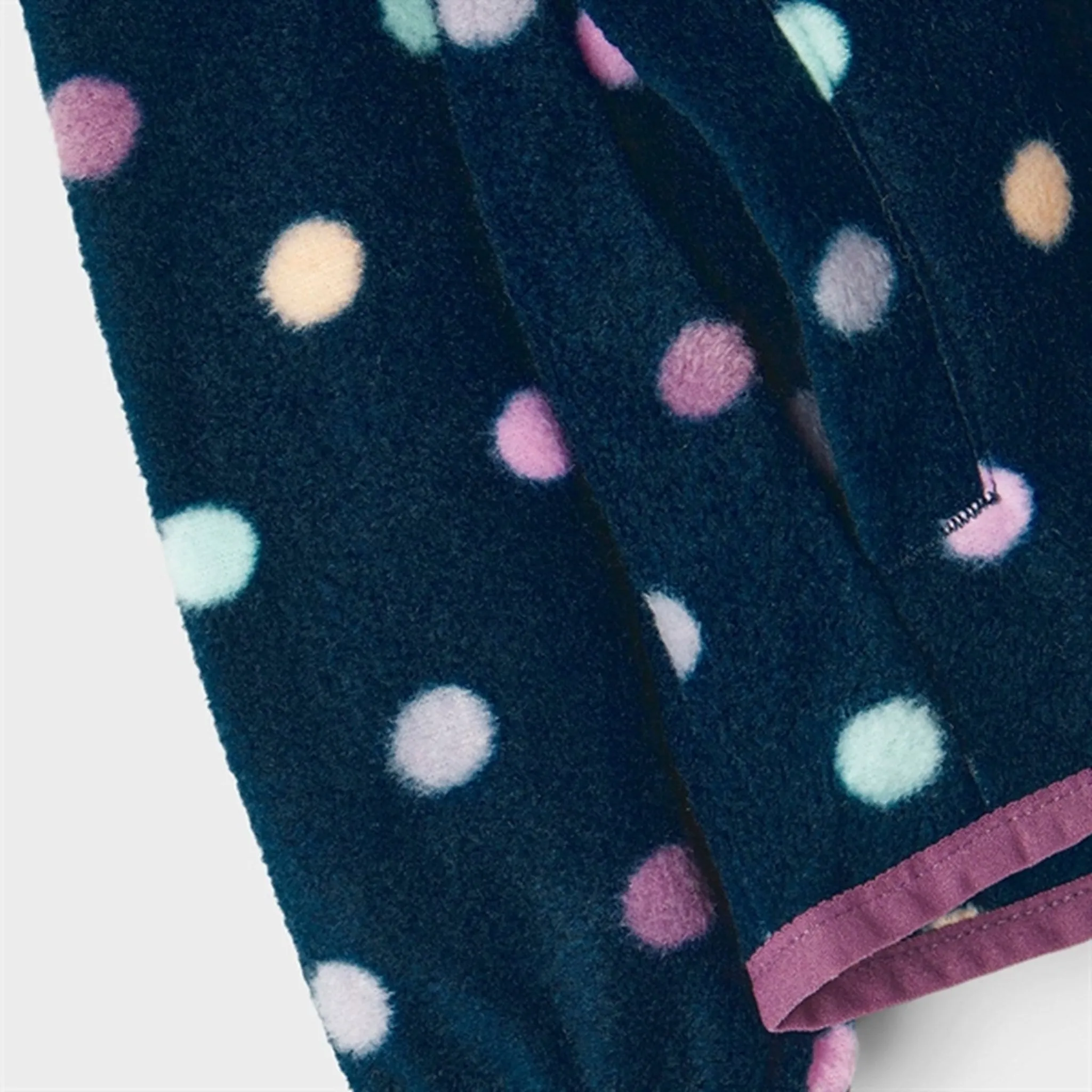 Trekking Gear Back Trail Name it Dark Sapphire Meeko Fleece Jacket AOP