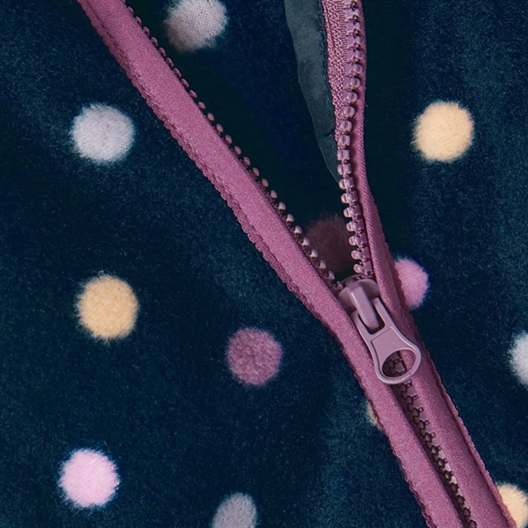 Name it Dark Sapphire Meeko Fleece Jacket AOP Fall Outfit Quick Style