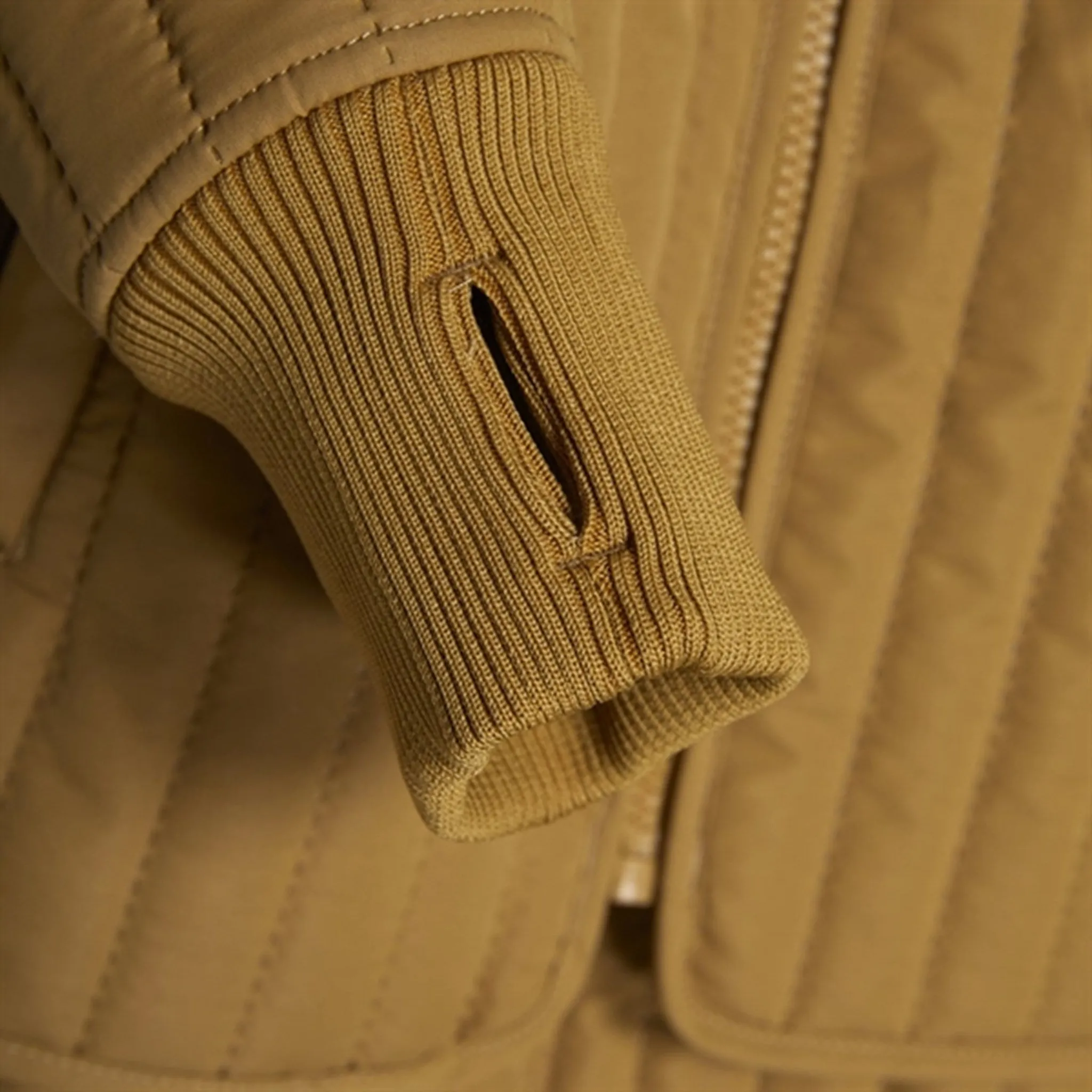 Feminine button-down shirt En Fant Thermo Set Solid Dijon