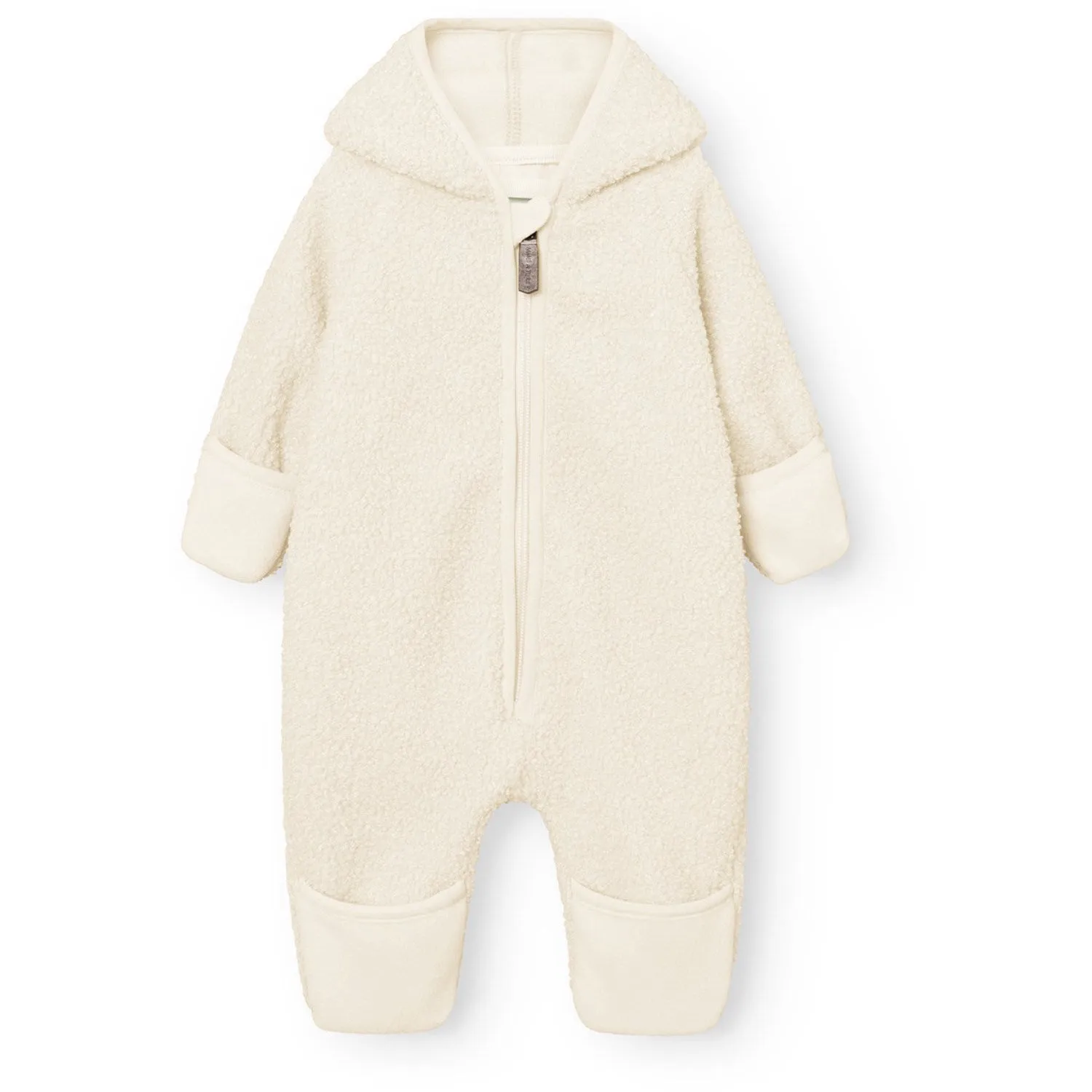 Festival-Ready Mini A ture Angora Cream Matadel Teddyfleece Jumpsuit. GRS