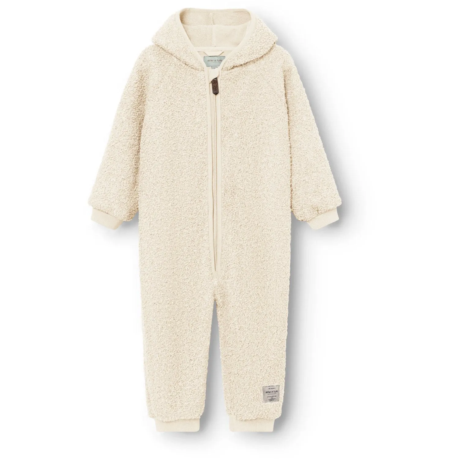Mini A ture Angora Cream Matadel Teddyfleece Jumpsuit. GRS Birthday-Celebration