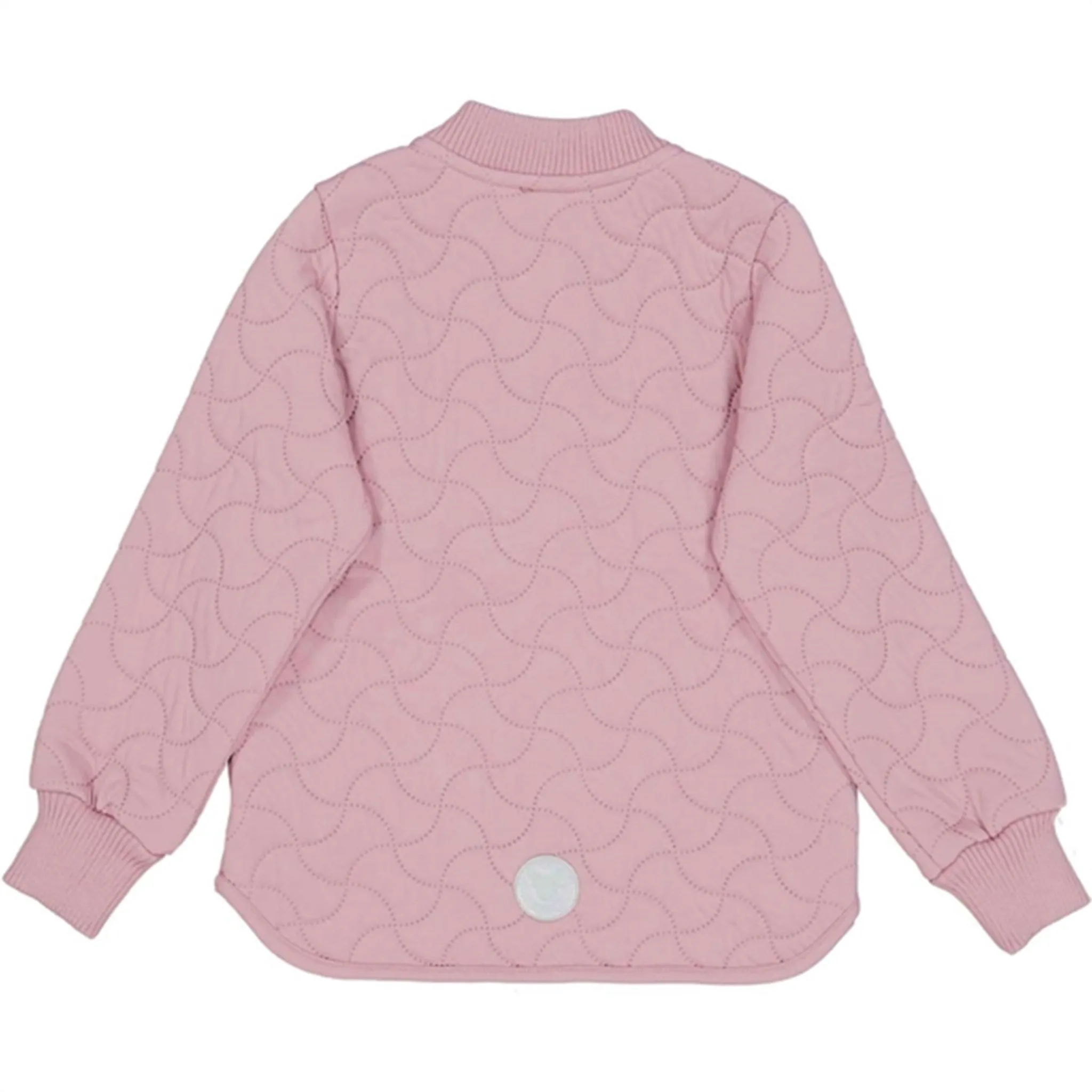 Wheat Thermo Powder Rose Jacket Loui Relaxed-fit top Mandarin-Collar