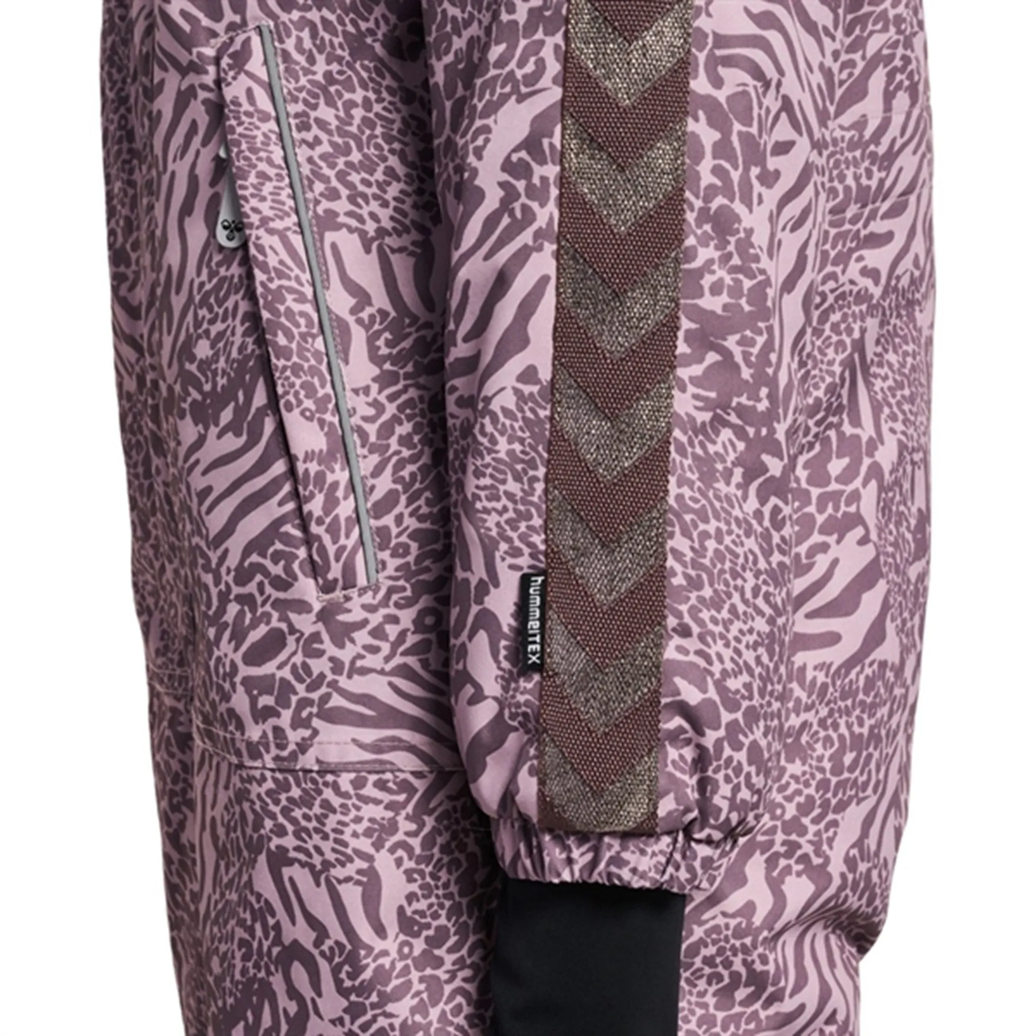 Stain-Resistant Vintage-Inspired Hummel Snowsuit Icy Tex Quail