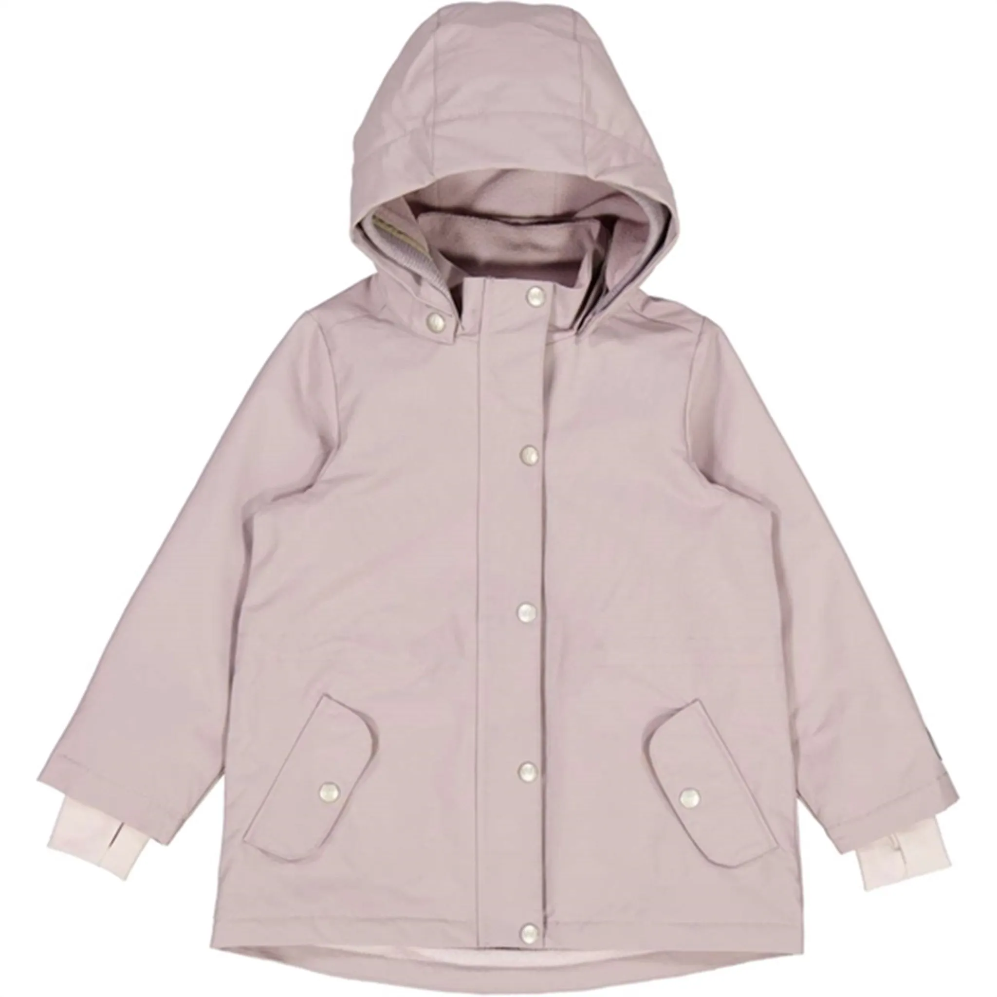 Dance Checked Wheat Jacket w. Fleece Gry Tech Purple Dove