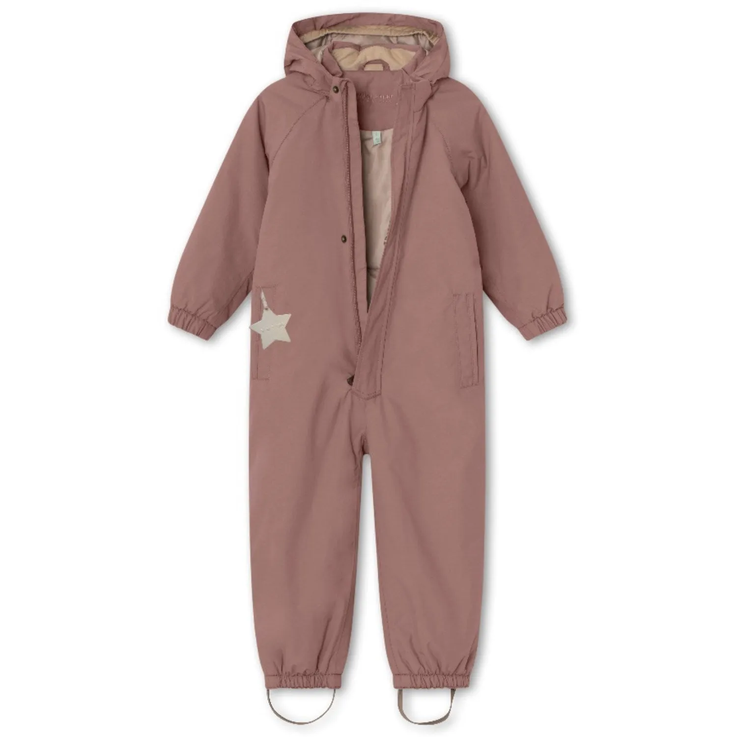 Care-Instructions-Included Mini A ture Light Plum Wilbo Snowsuit
