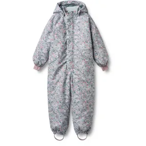 Wheat Soft Rain Flowers Snowsuit Miko Influencer-Approved