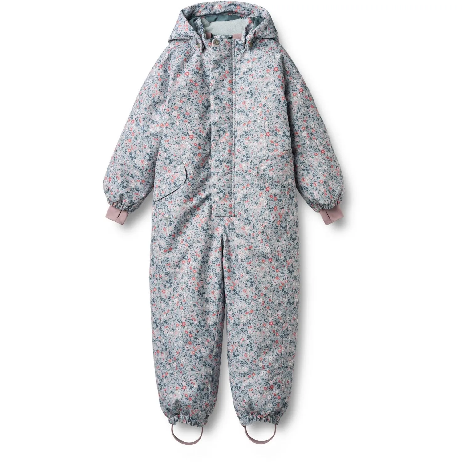 Wheat Soft Rain Flowers Snowsuit Miko Influencer-Approved