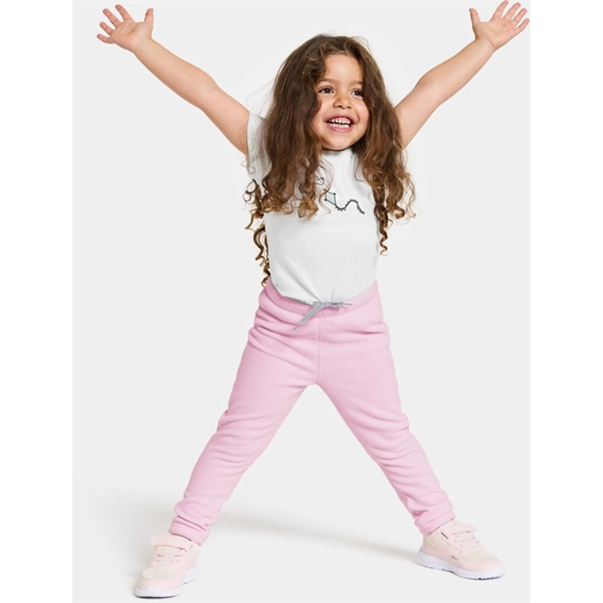 Didriksons Orchid Pink Monte Kids Pants Brunch Look Storm Shield