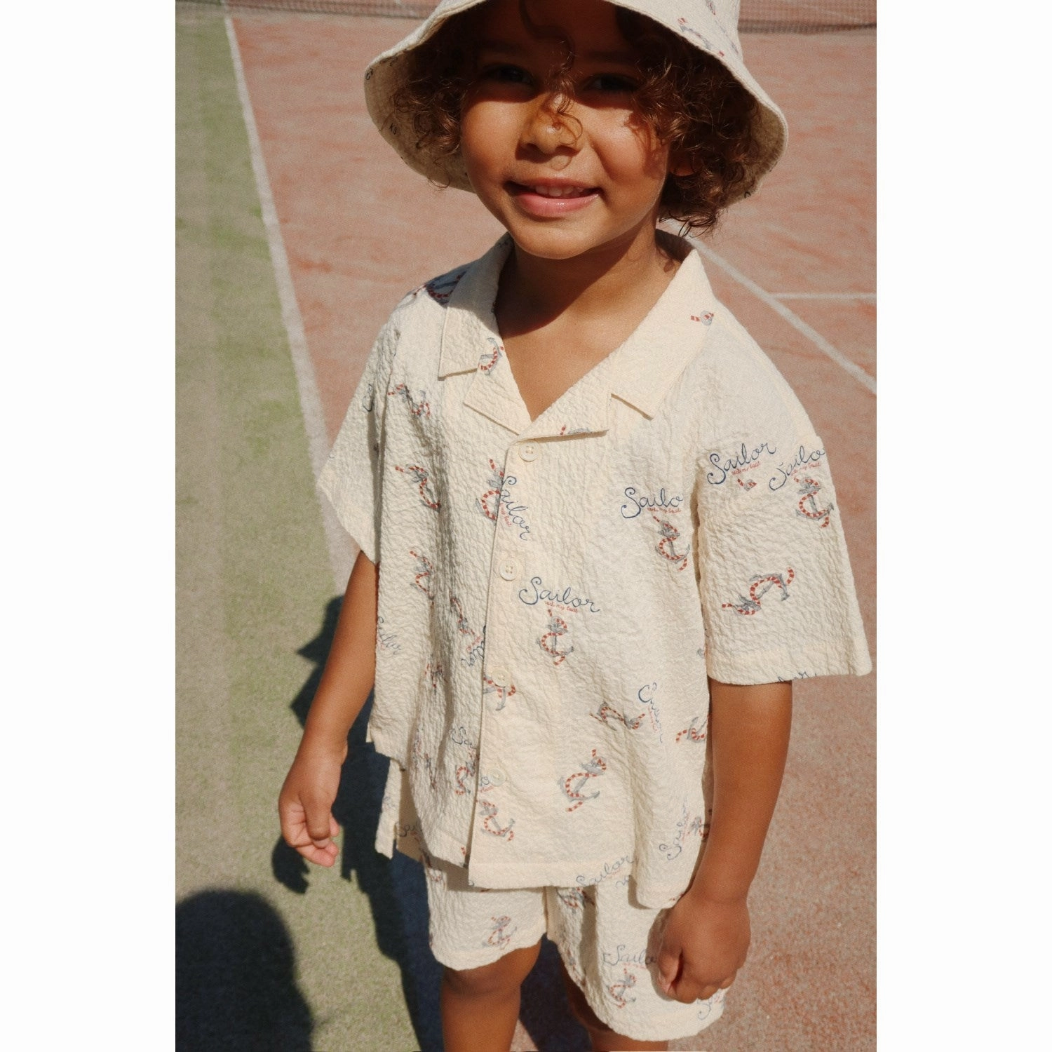 Konges Sl?jd Rock My Boat Elliot Shorts Gots Anti Pill Surface