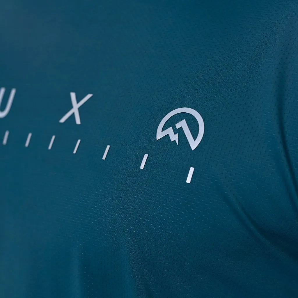 Drawstring closure Sporty Chic Flux Graphic Logo T-Shirt Men