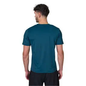 Flux Graphic Logo T-Shirt Men Layered Hem Technology Biomechanical Fit Analysis