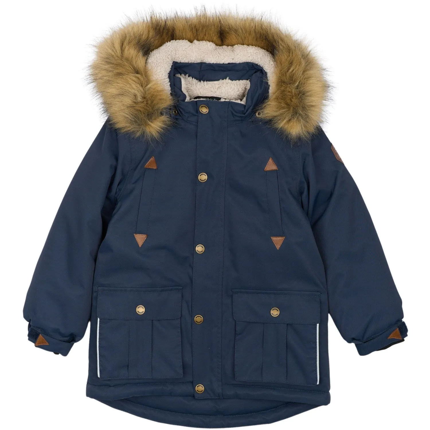 Mikk-Line Blue Nights Twill Nylon Parca Beach Holiday