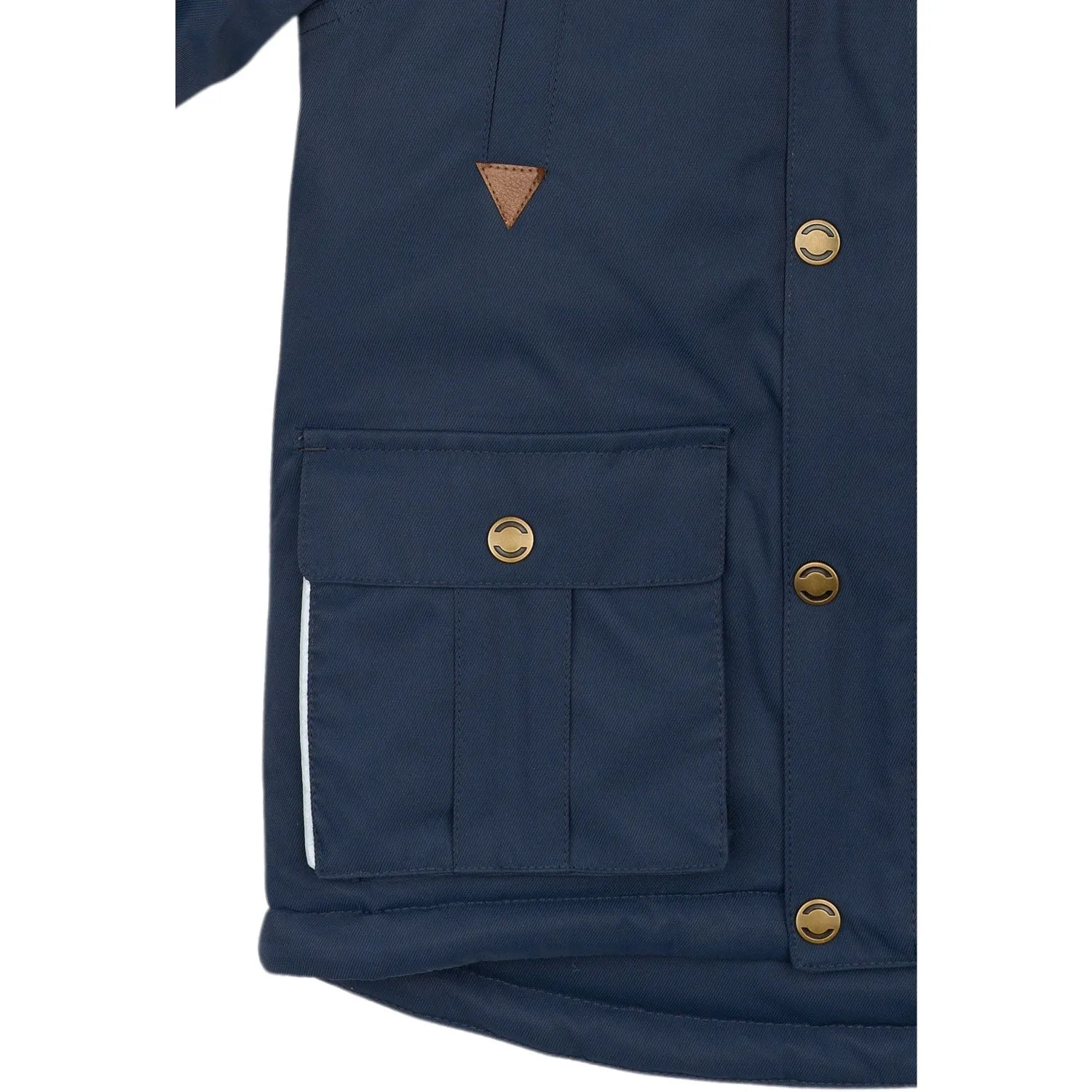 Mikk-Line Blue Nights Twill Nylon Parca Shaving-cream