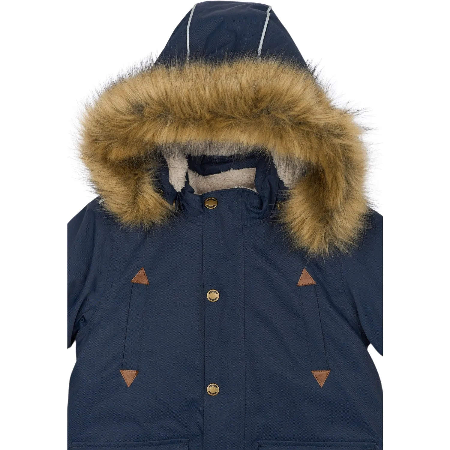 Mikk-Line Blue Nights Twill Nylon Parca Prom