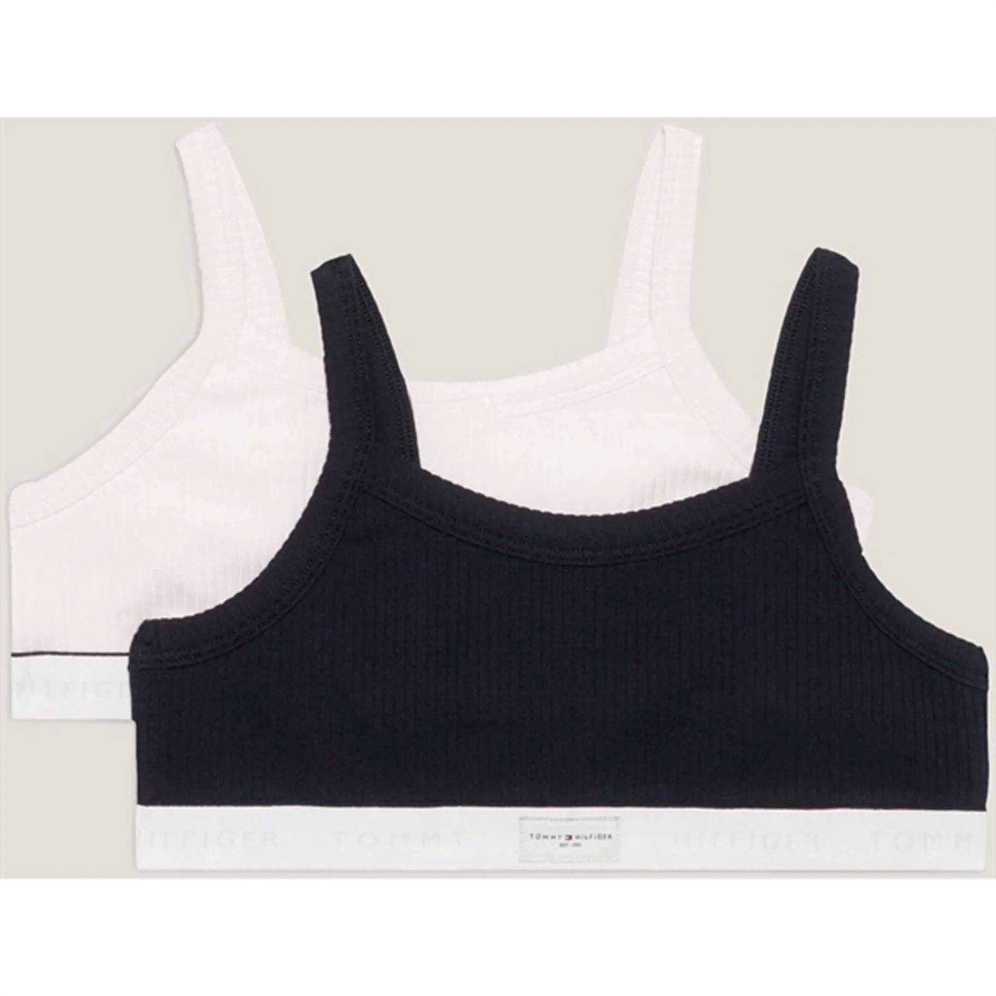 Layering Piece Girls' Tommy Hilfiger Bralette 2-Pack Light Pink/ Desert Sky