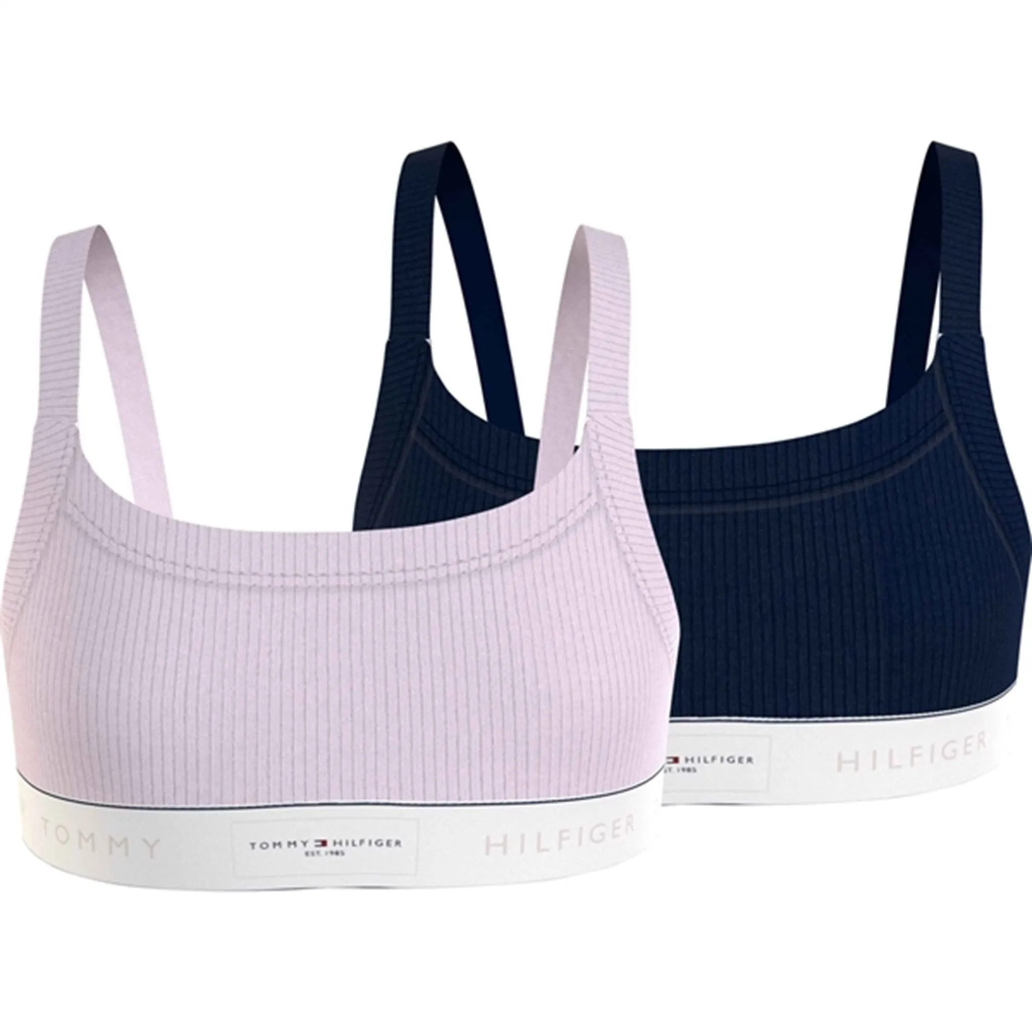 Tommy Hilfiger Bralette 2-Pack Light Pink/ Desert Sky Smooth Fabric