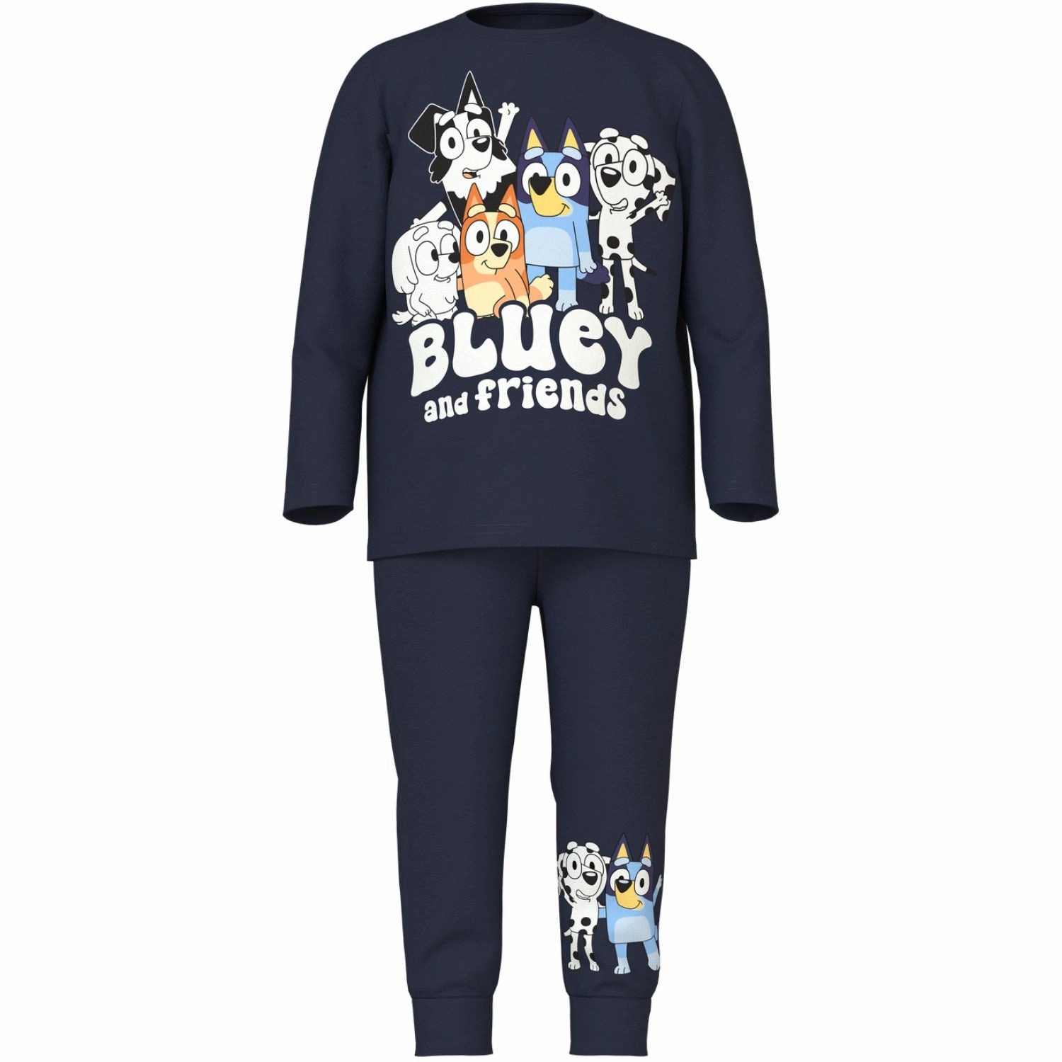 Chill Outfit Name It Navy Blazer Nmnamu Bluey Ls Nightset Sky