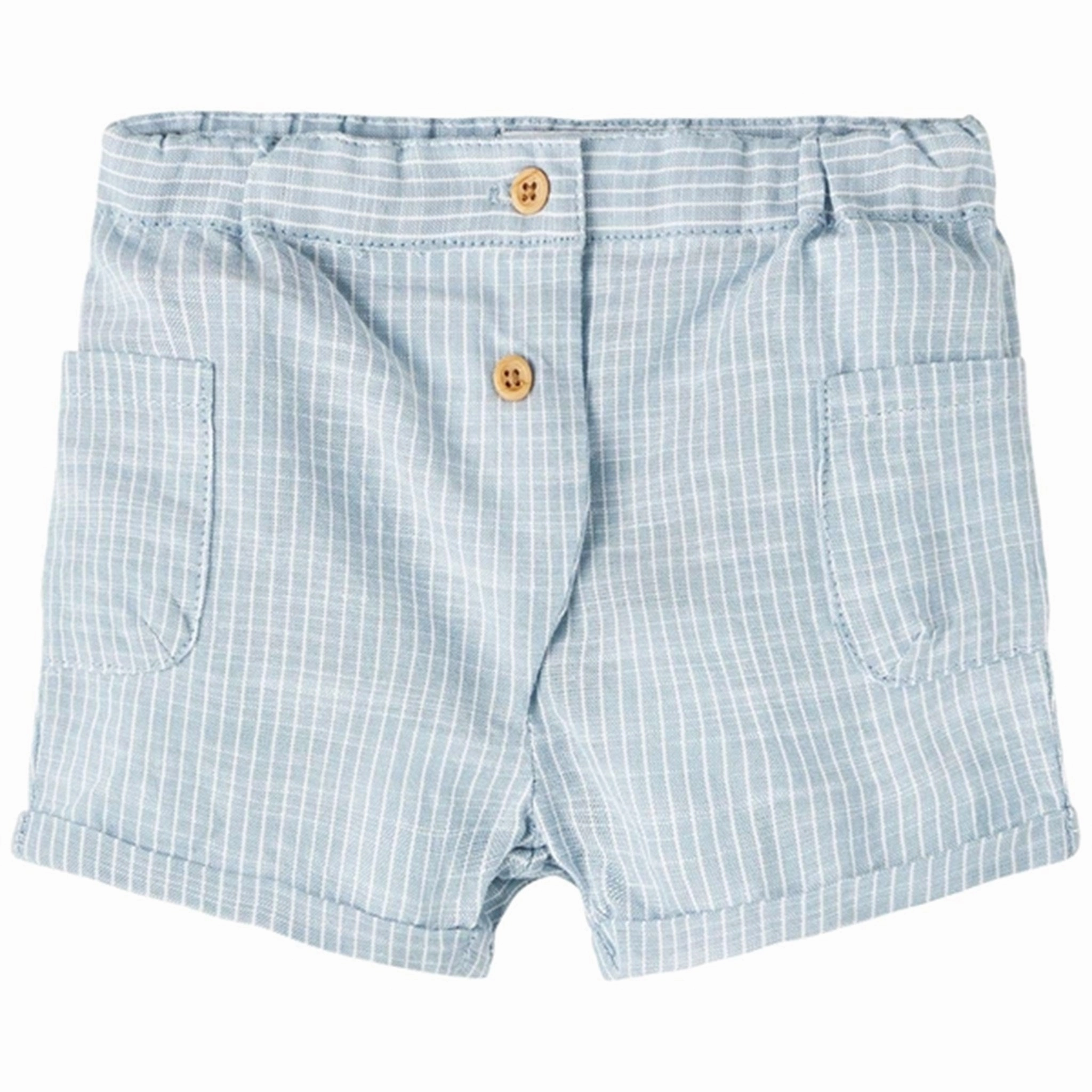 housewarming gift Classic Comfort Name it Smoke Blue Hebos Shorts