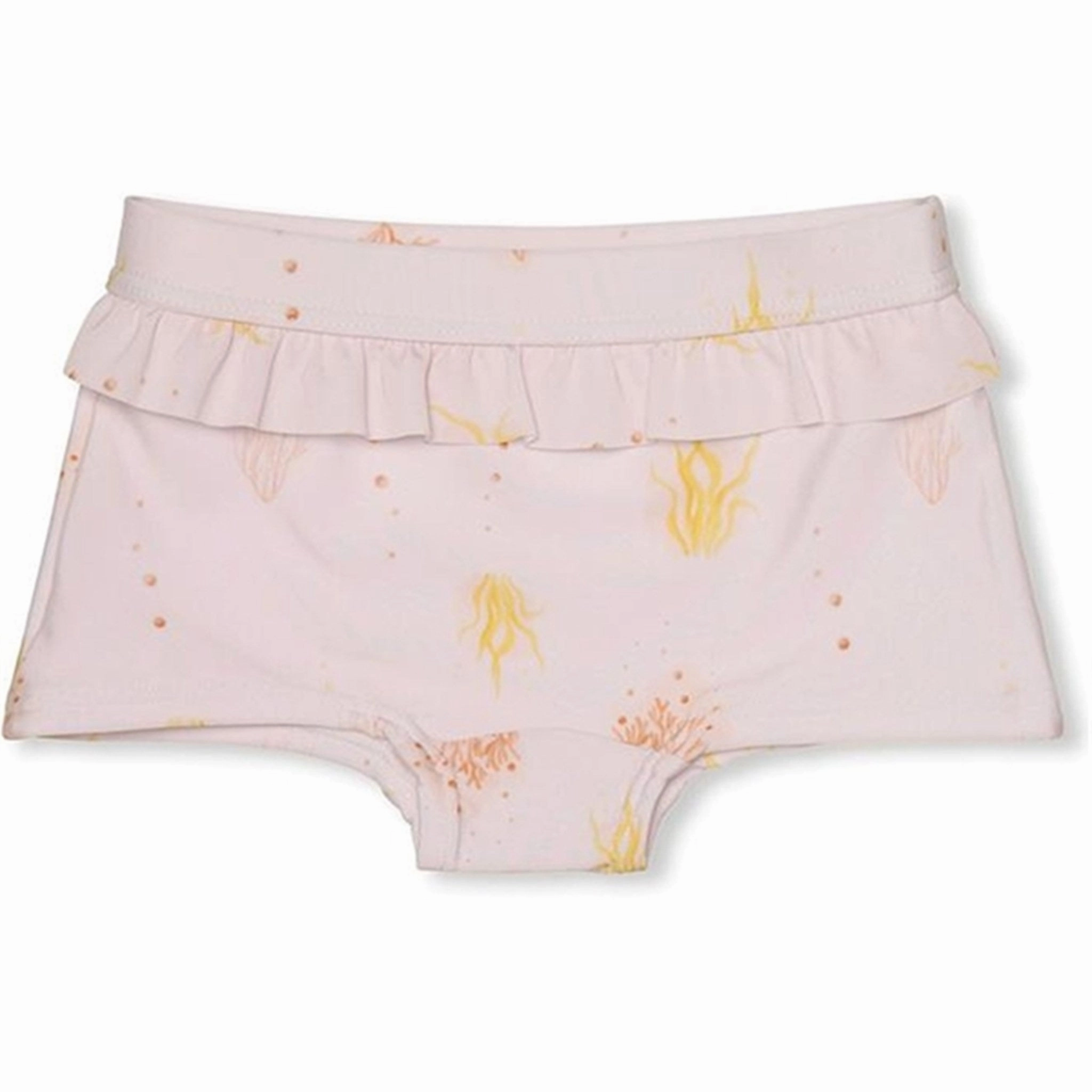 MINI A TURE Genniva Printed UV50 Swim Shorts Big Coral Reef Soft Touch Textile