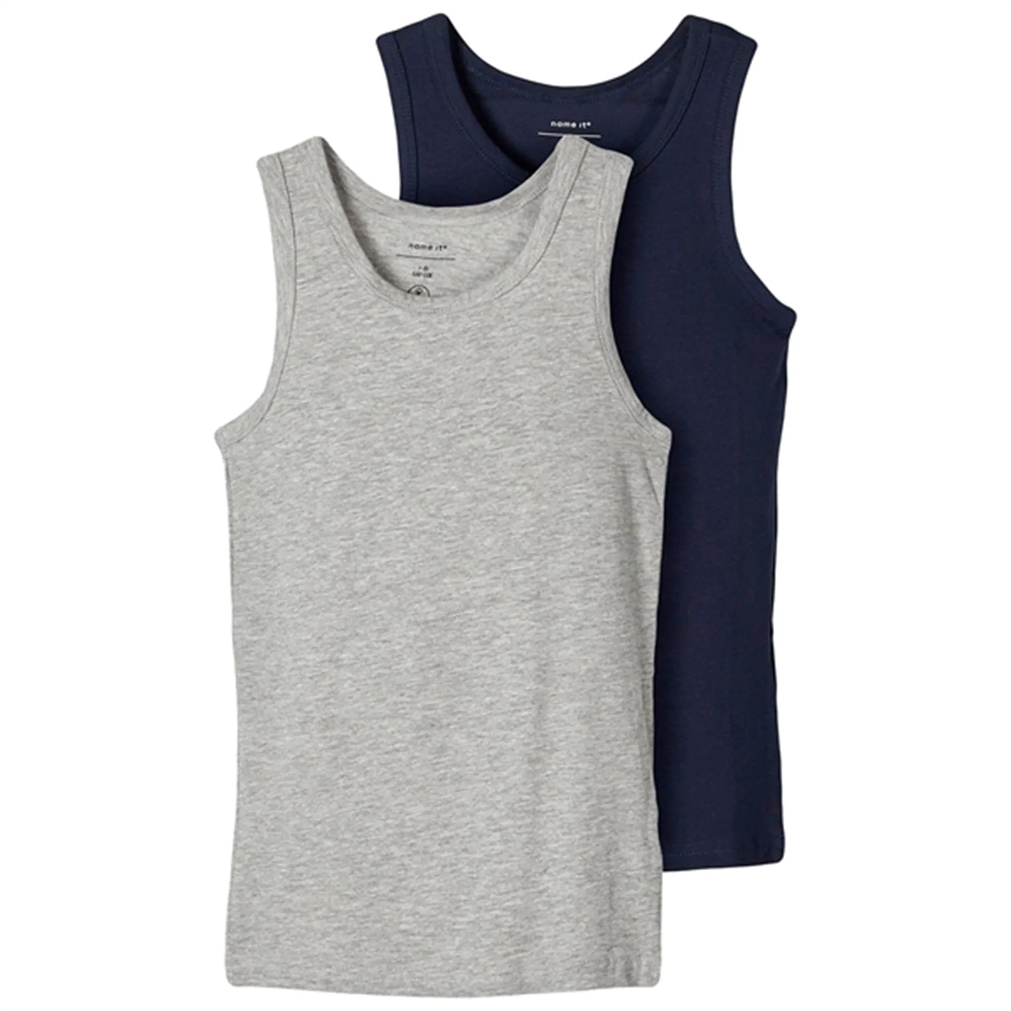 Name it Grey Melange 2-Pack Tank Top Noos original
