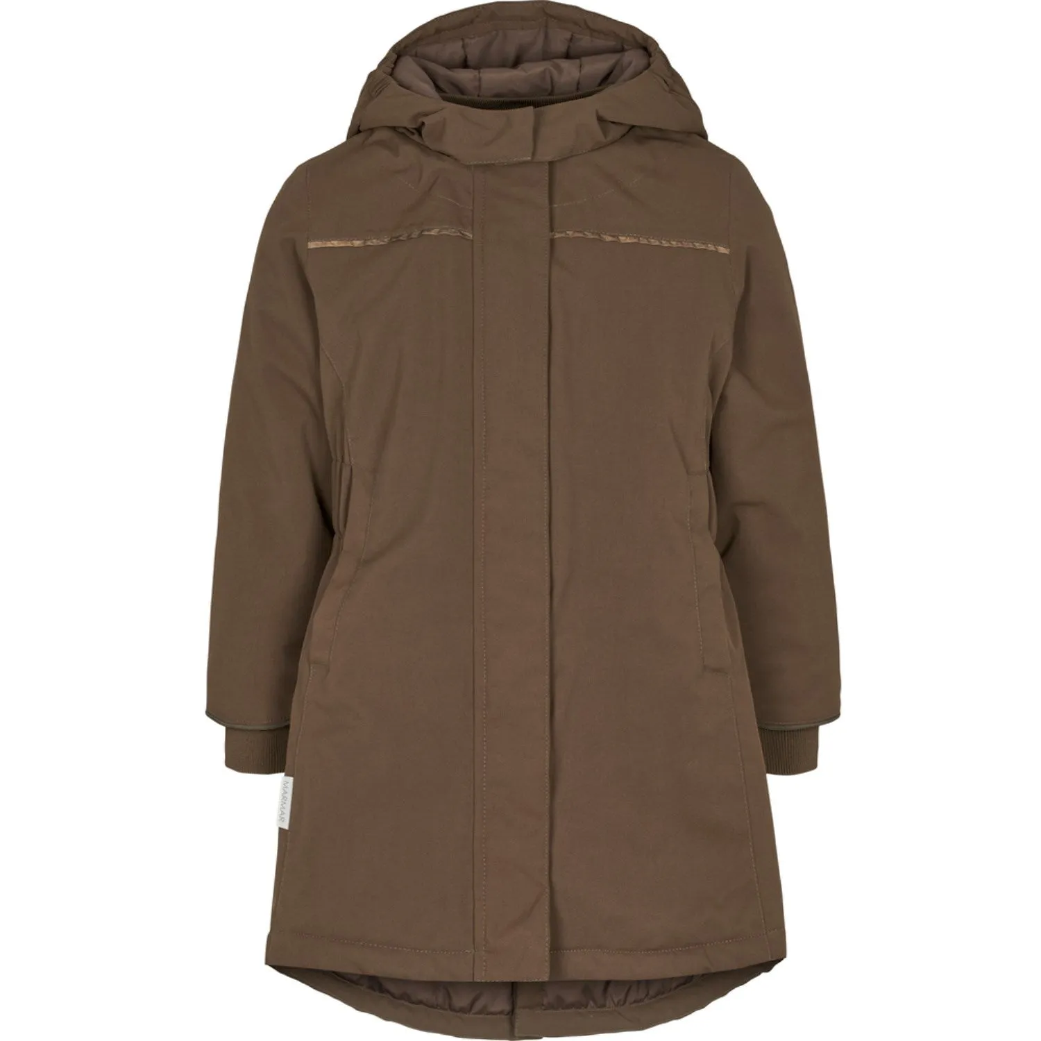 MarMar Tech. Outerwear Solid Deep Choco Olga Jacket Surprise