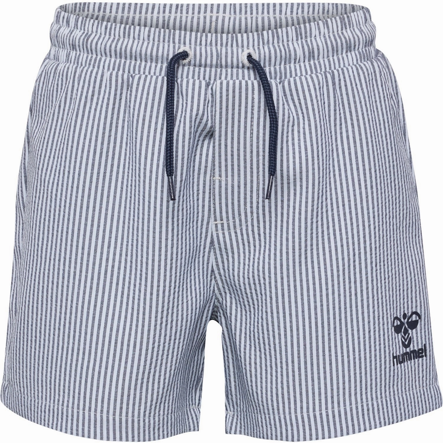 Temperature Regulating Fabric Mesh Ventilation Zones Hummel Navy Blazer/Bright White Surfo Board Shorts