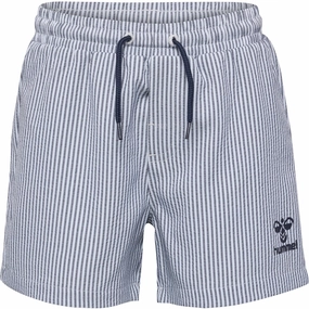 Temperature Regulating Fabric Mesh Ventilation Zones Hummel Navy Blazer/Bright White Surfo Board Shorts