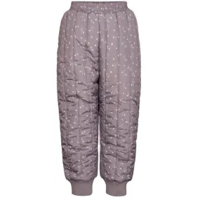 Sofie Schnoor Purple Melinesk Trousers Gift-Worthy Quilted-Lining
