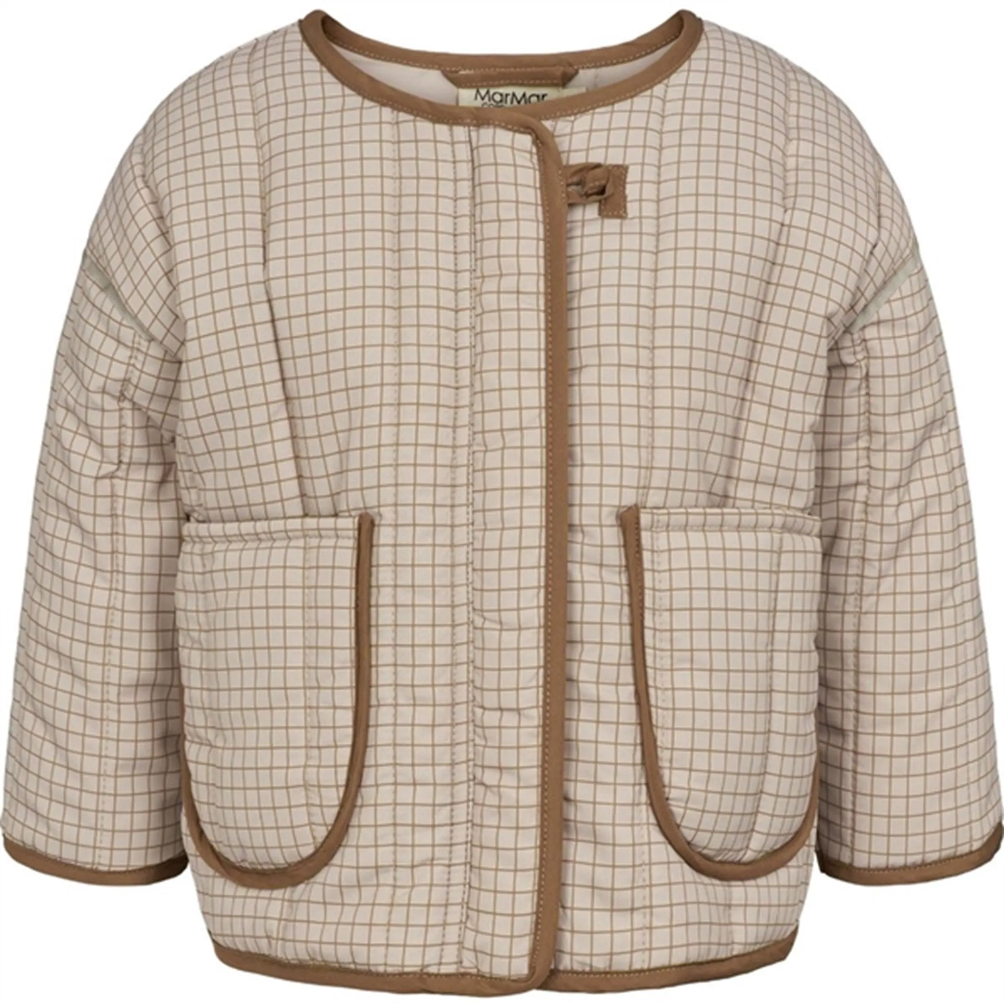 Fair-Trade MarMar Hazel Check Ovalino Quilt Thermo Jacket