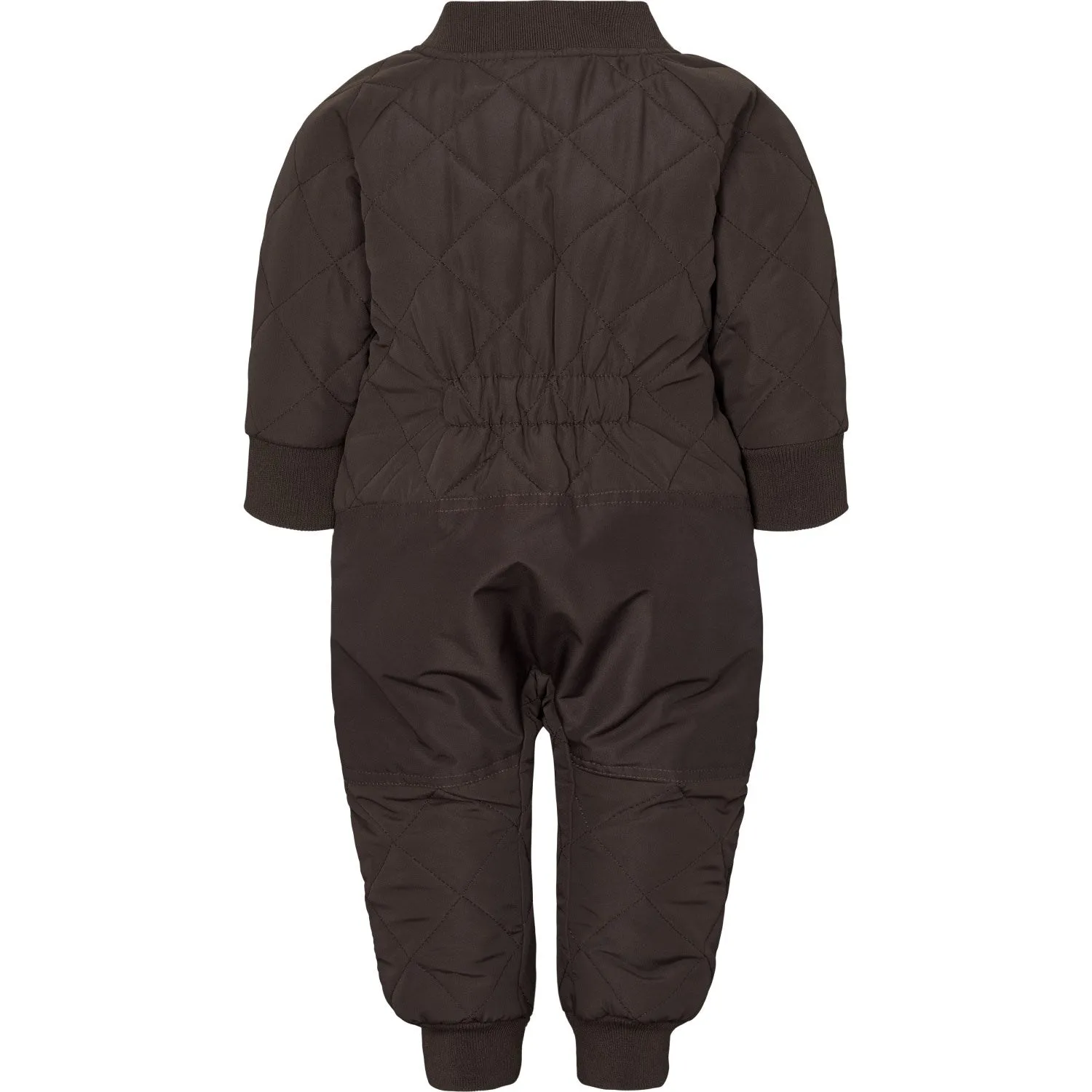 MarMar Thermo Quilt Bitter Chocolate Oza Suit Dry-Clean-Only Slit-Back