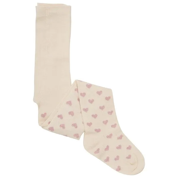 Minymo Light Rose Str?mpebukser w. Pattern 2-Pack Zip-front-design