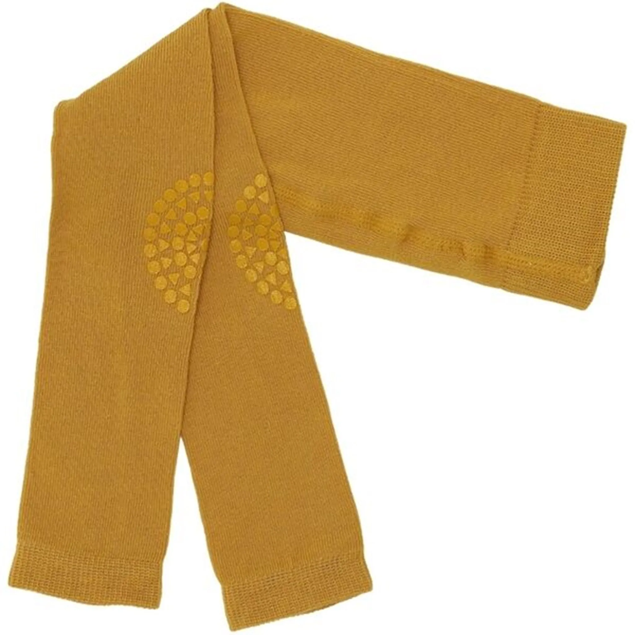 Flattering Look Stretchable-fiber-content-attribute GObabyGO Leggings Mustard
