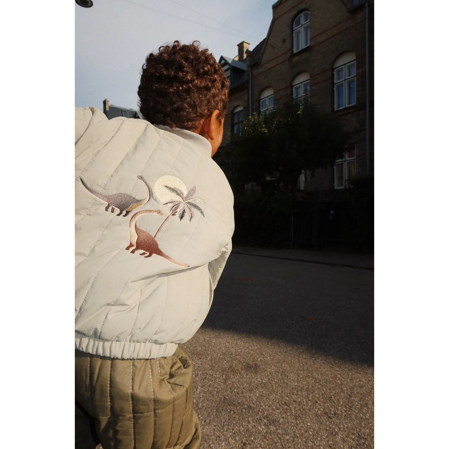 Empire-Waist Konges Sl?jd Laurel Oak Juno Bomber Jacket