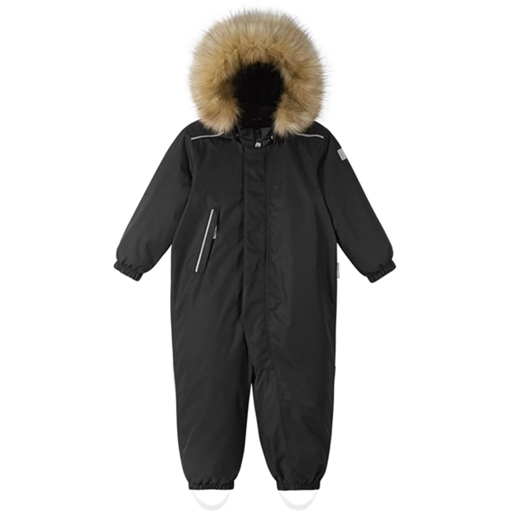 Machine-washable Subtle-Print Reima Reimatec Snowsuit Gotland Black