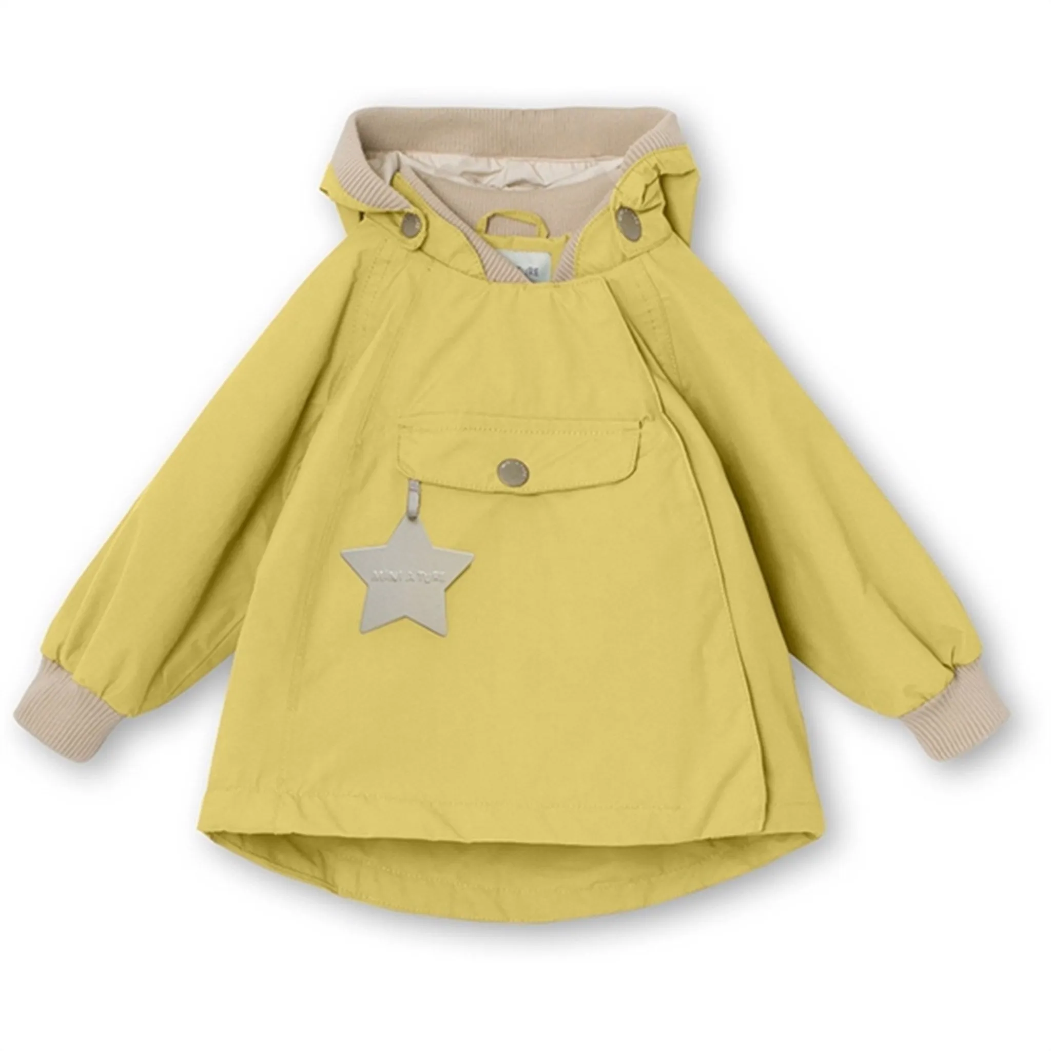 Secure Storage MINI A TURE Wai Spring Jacket w/Fleece Lining Dusky Citron