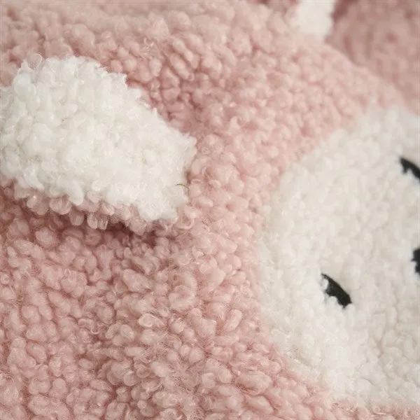 Minymo Peach Beige Jacket Boucle w. Lining window - shopping