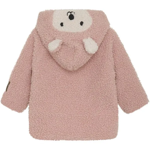 Minymo Peach Beige Jacket Boucle w. Lining Cozy Design