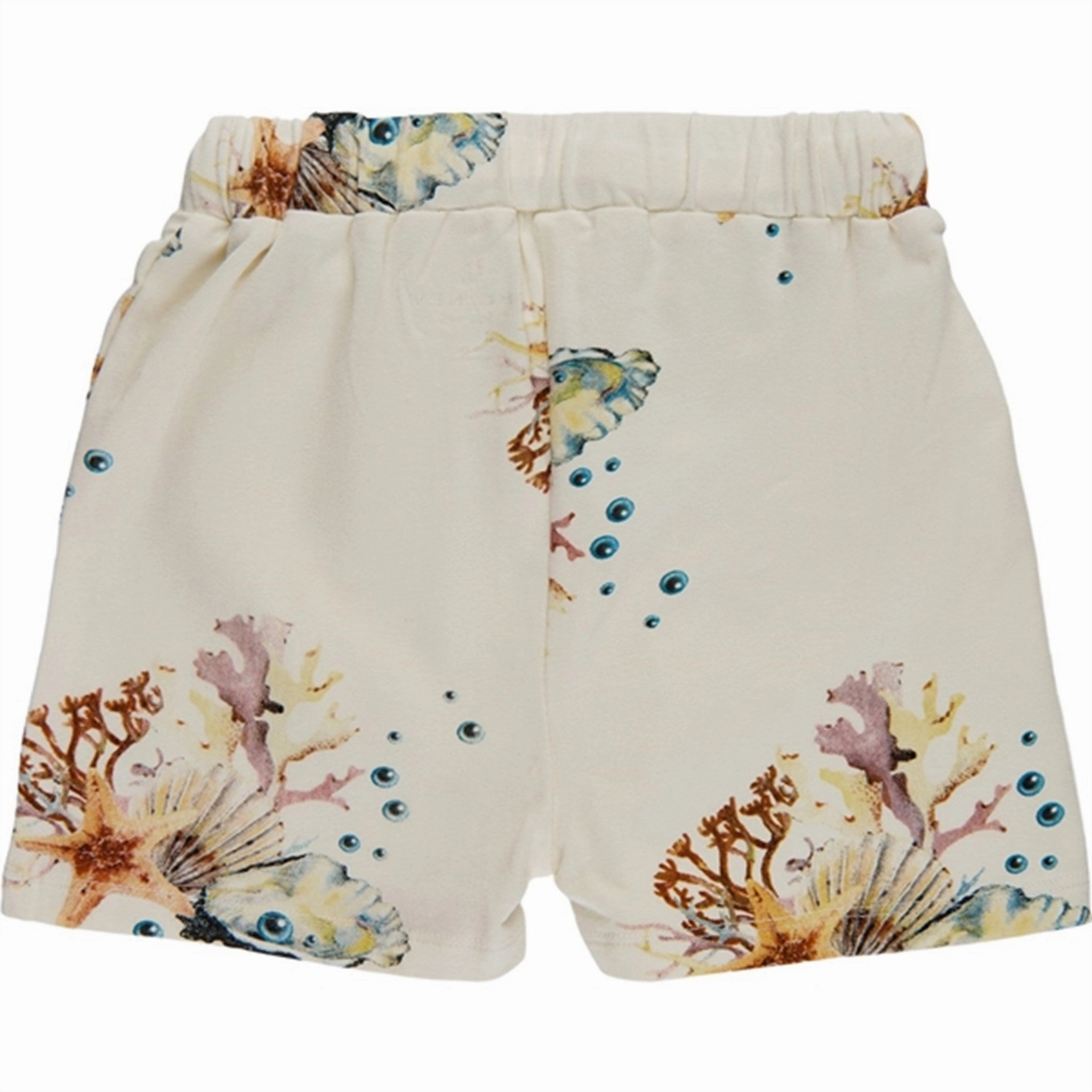 THE NEW Siblings White Swan Coral AOP Gaige Shorts Basic Look EcoFriendlyMaterials