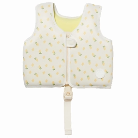 SunnyLife Sv?mmevest Mima the Fairy Lemon Lilac Multi Strap Back Design